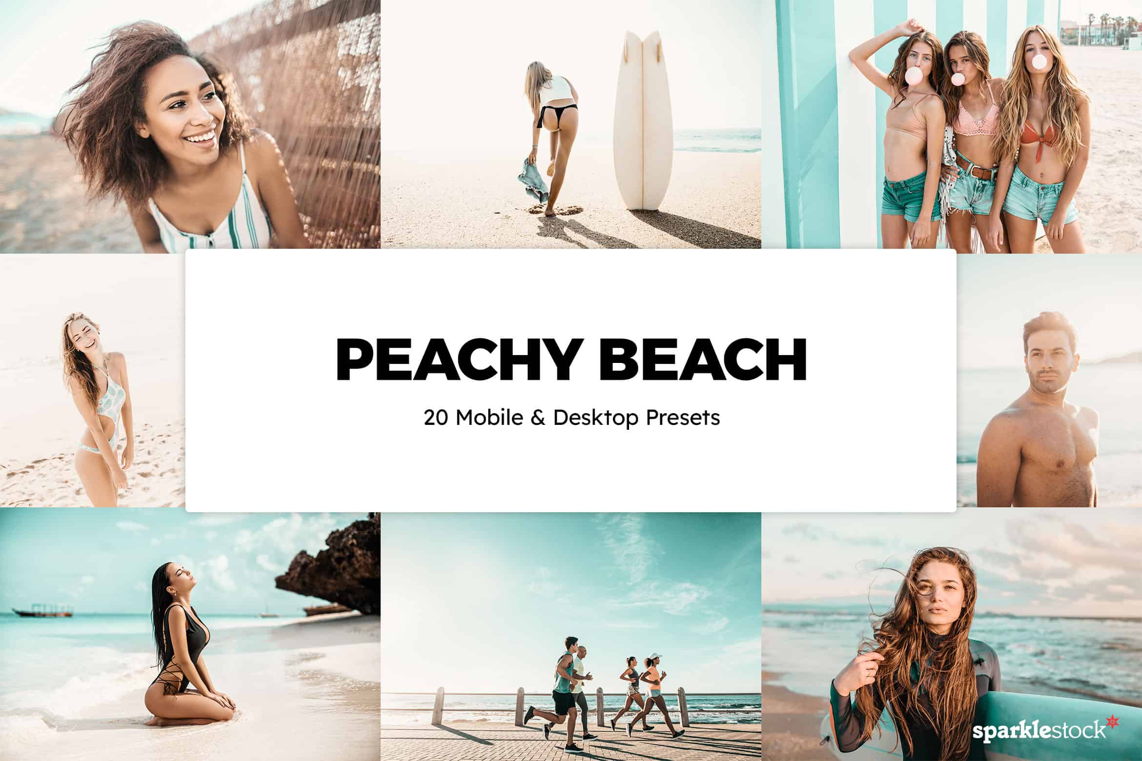 8 Free Peachy Beach Lightroom Presets and LUTs