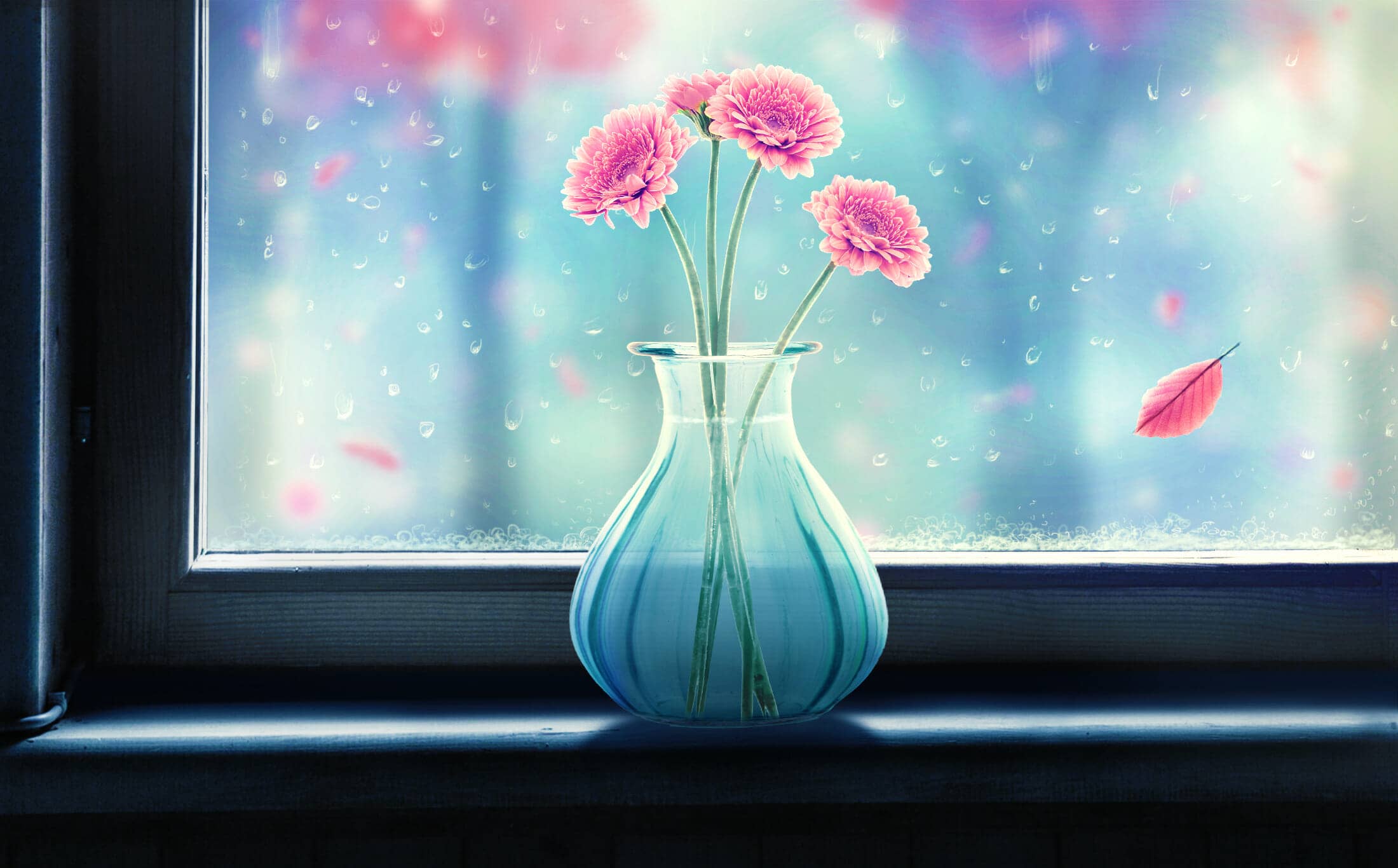 How to Create a Rainy Window Scene with Adobe Photoshop
