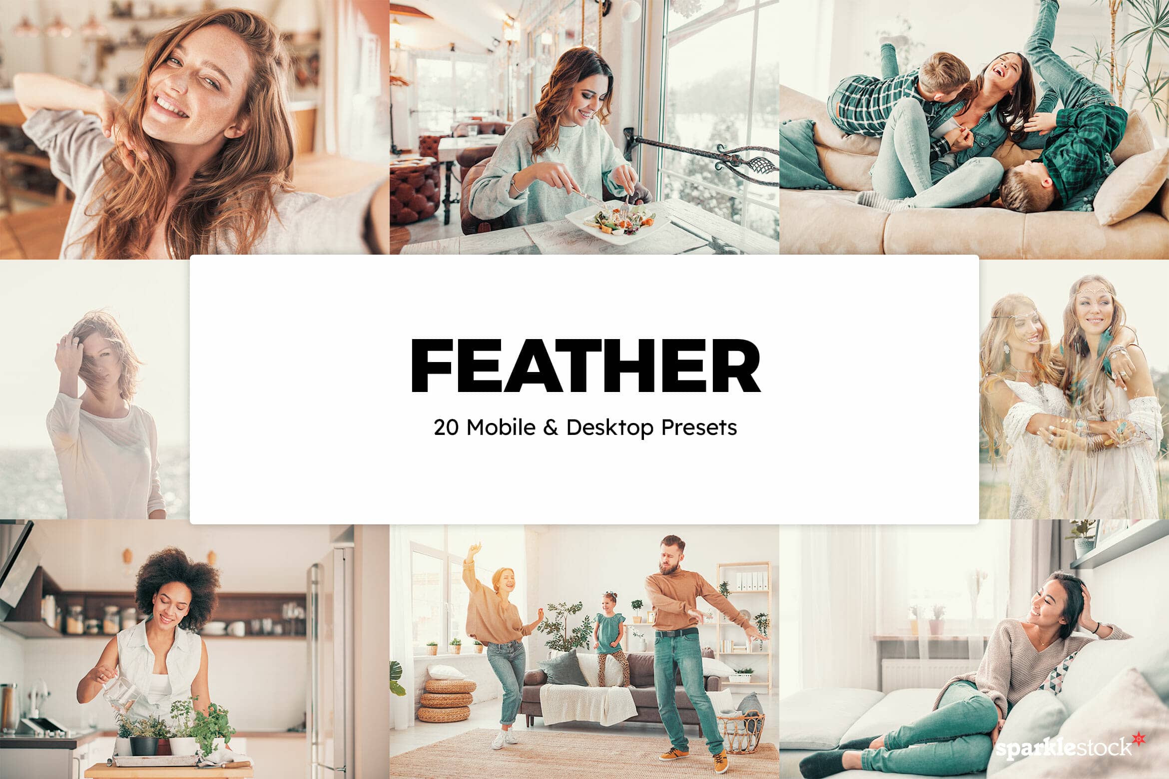 8 Free Feather Lightroom Presets and LUTs