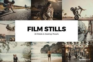 8 Free Film Stills Lightroom Presets and LUTs