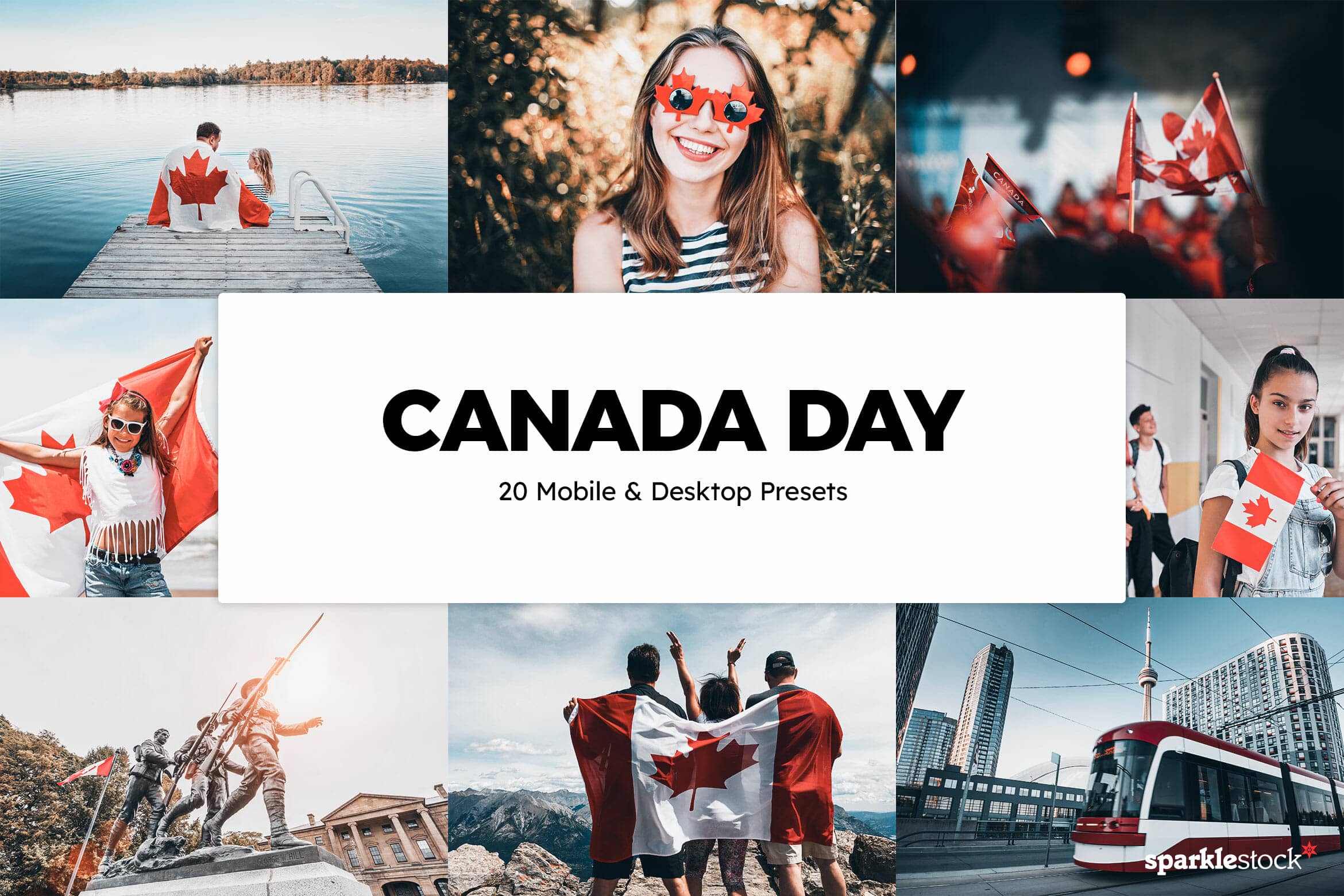 8 Free Canada Day Lightroom Presets and LUTs