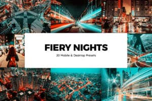 8 Free Fiery Nights Lightroom Presets and LUTs