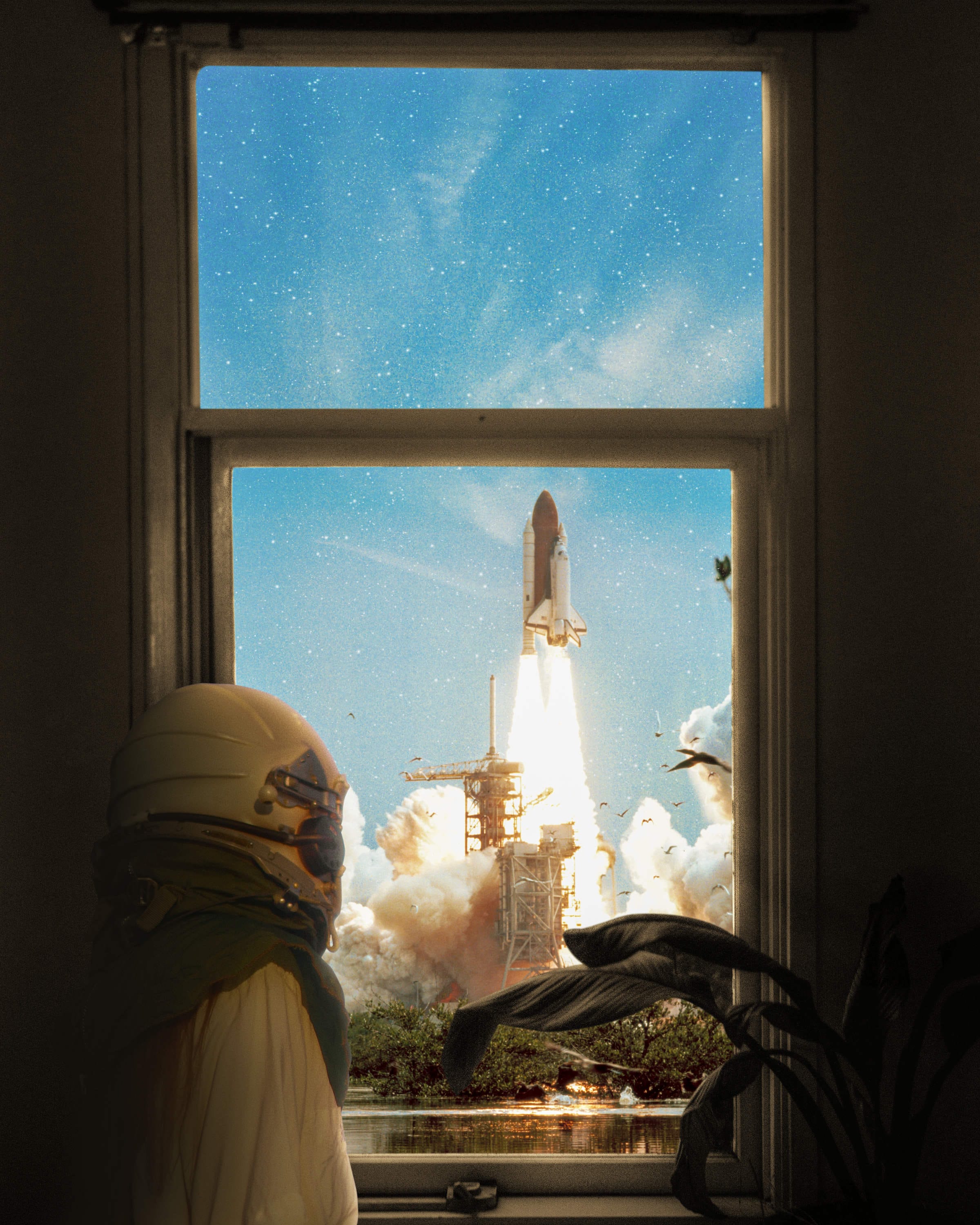 Someday – Rocketship Photoshop Tutorial