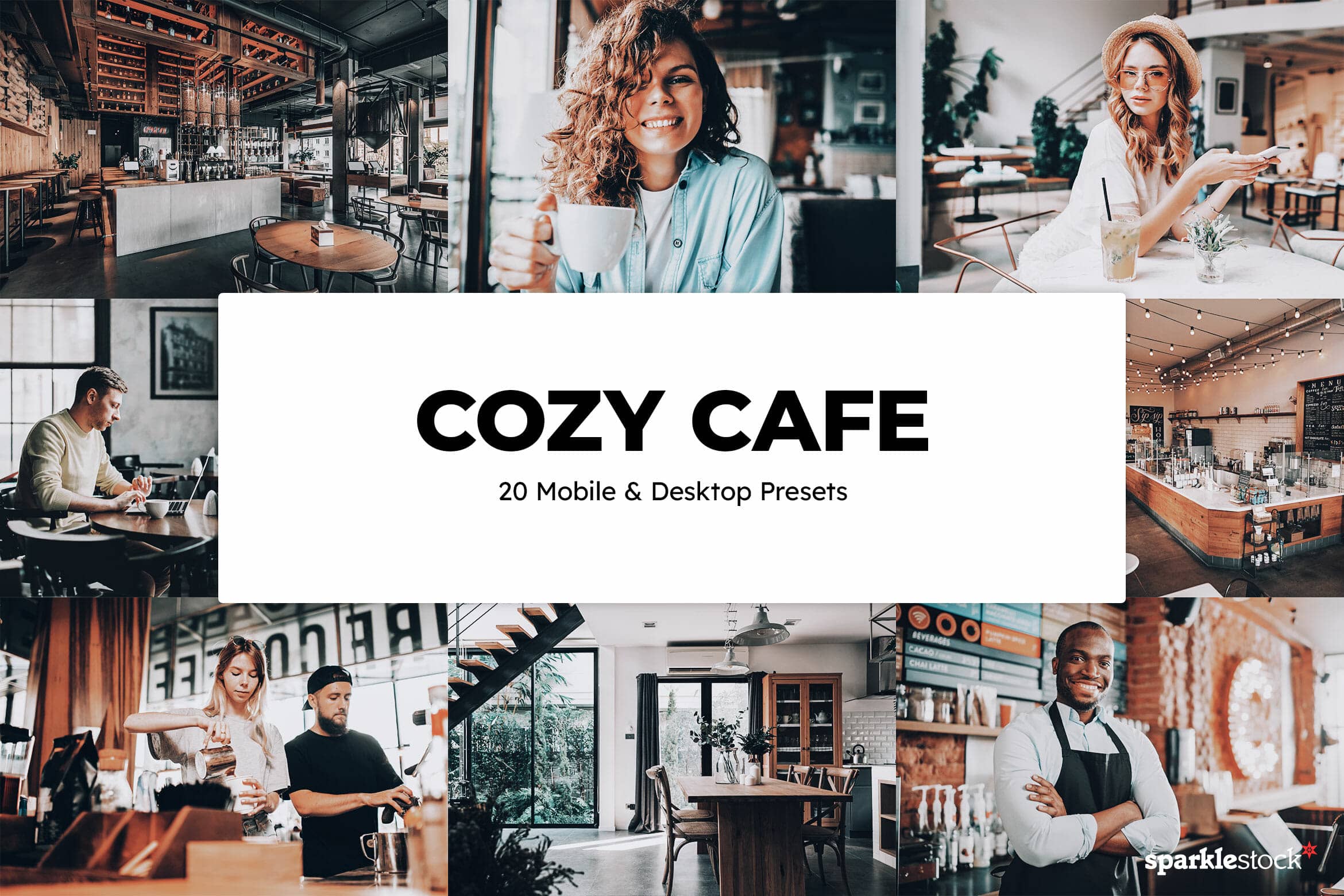 8 Free Cozy Cafe Lightroom Presets and LUTs
