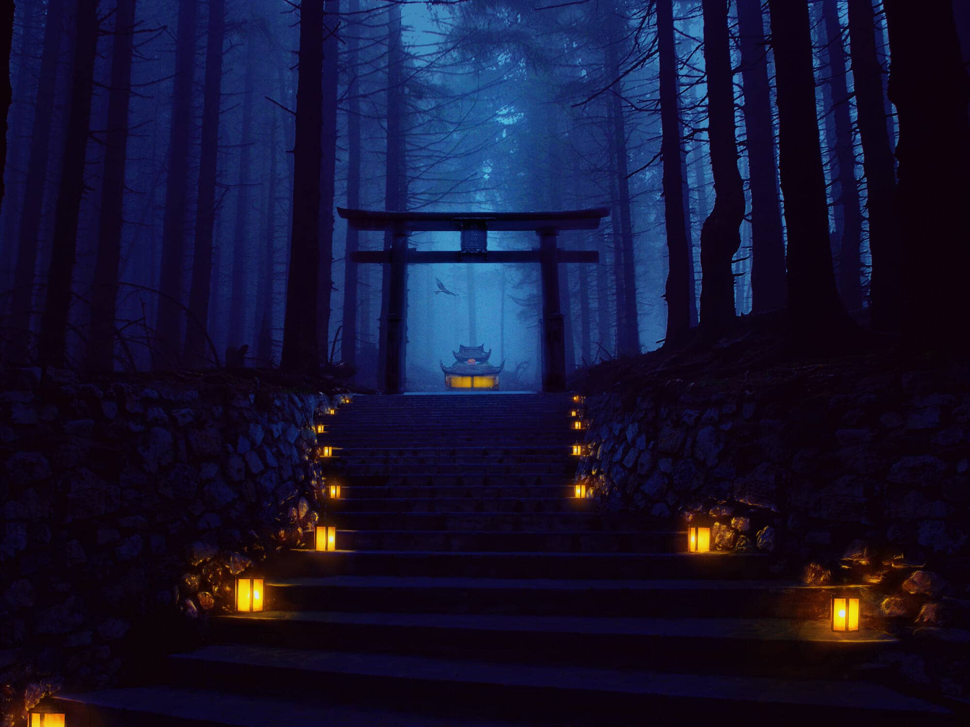 How to Create a Mysterious Forest Scene with Adobe Photoshop