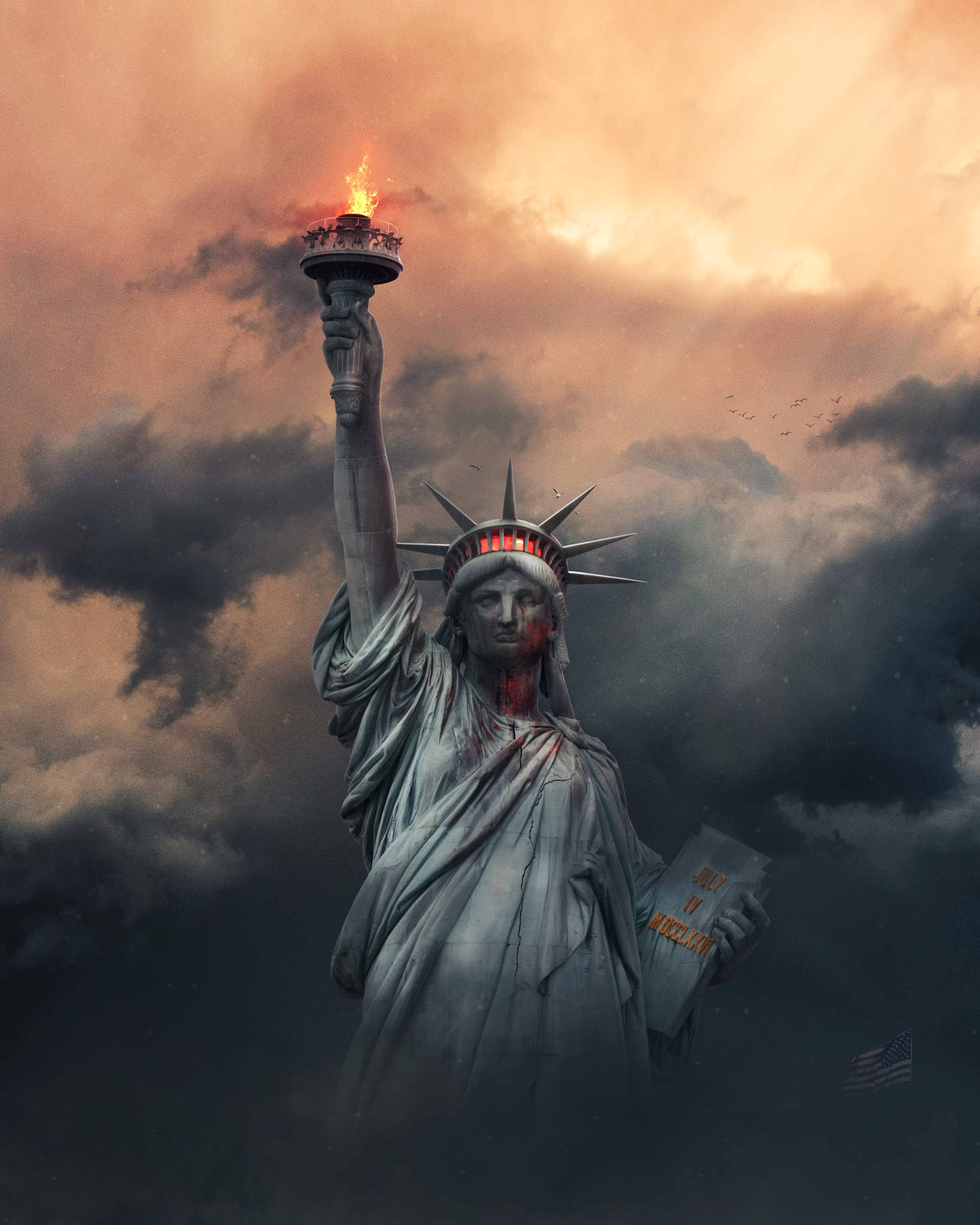 Create a Symbolic Statue of Liberty Photo Manipulation in Photoshop