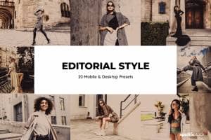 8 Free Editorial Style Lightroom Presets and LUTs