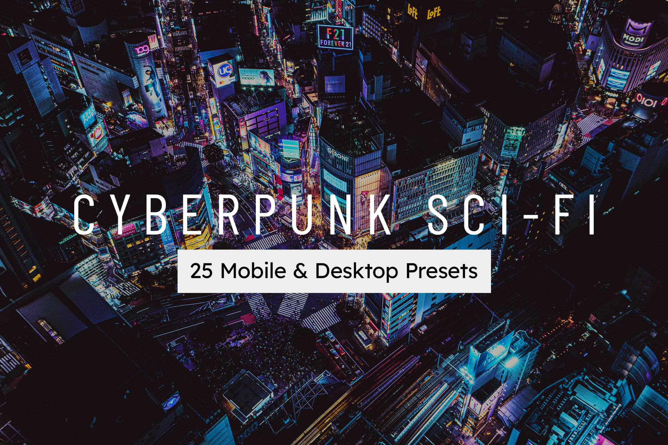 10 Free Cyberpunk SciFi Lightroom Presets and LUTs