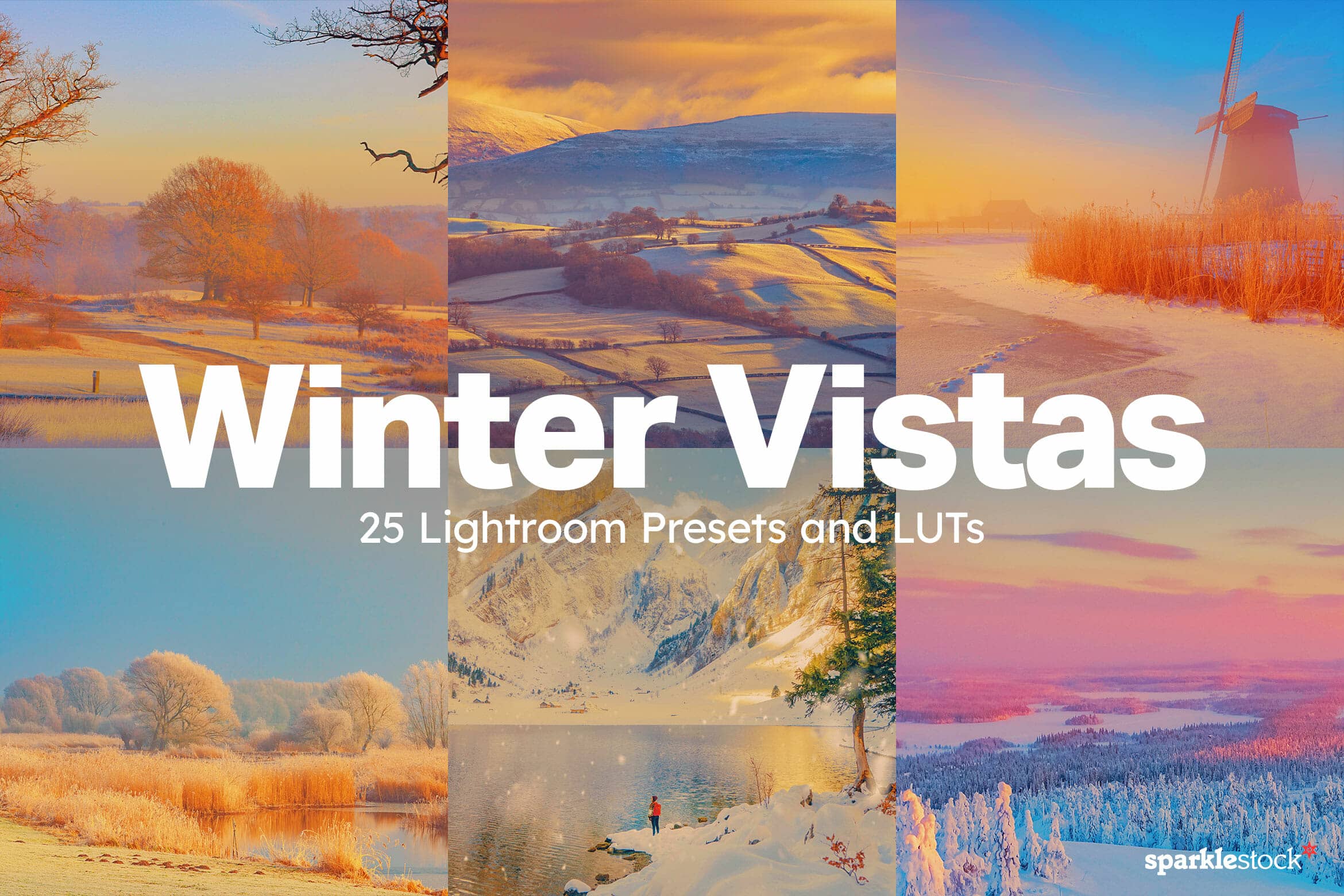 10 Free Colorful Winter Lightroom Presets and LUTs