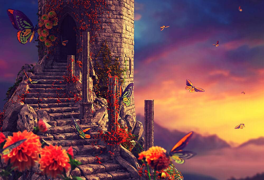 How to Create a Fantasy Castle Scene with Adobe Photoshop