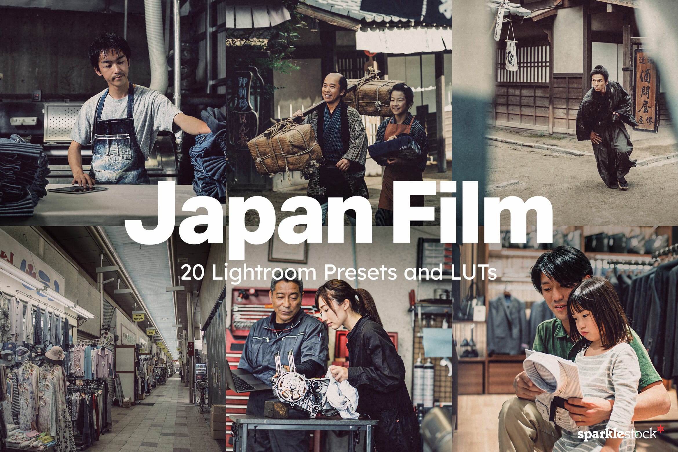 Free Japan Film Lightroom Presets and LUTs