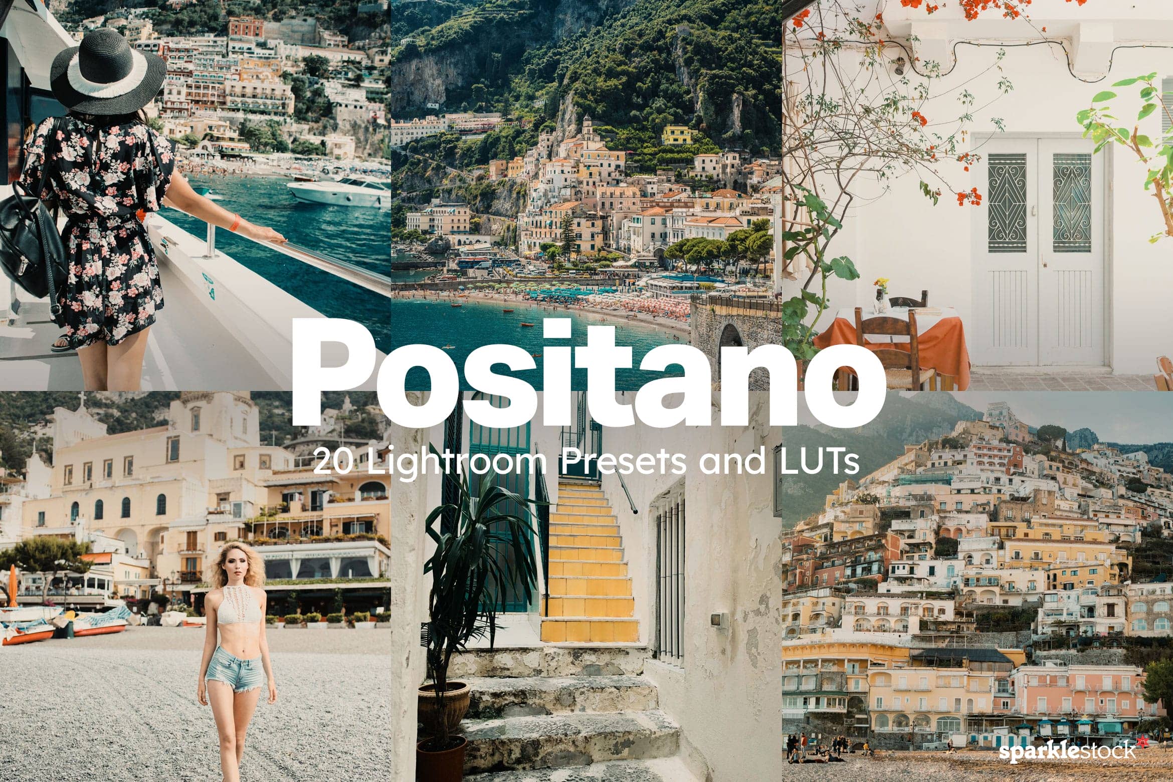Free Positano Lightroom Presets and LUTs