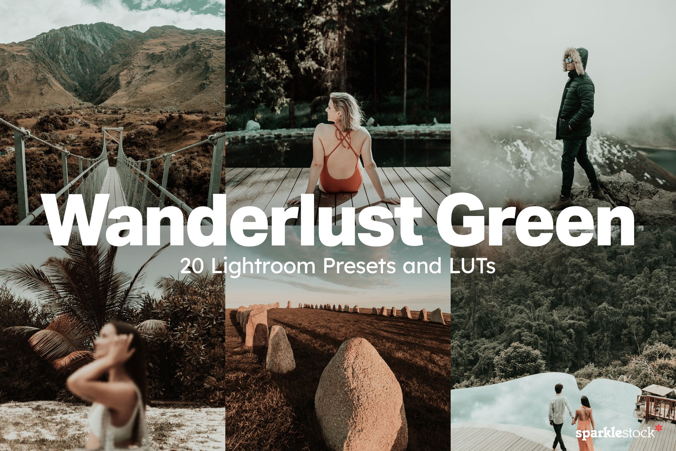 Free Wanderlust Green Lightroom Presets and LUTs
