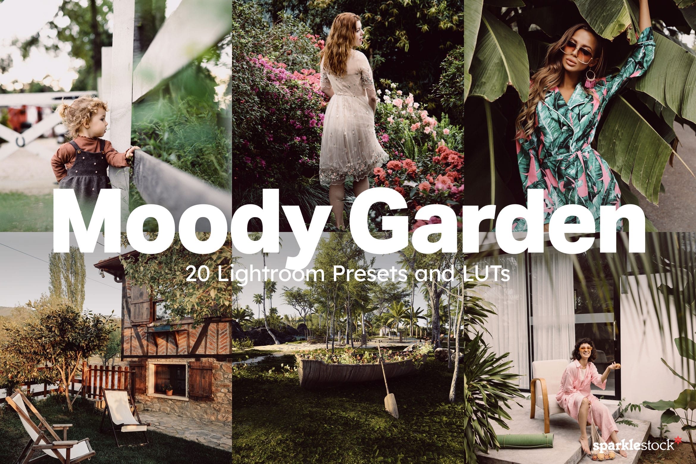 Free Moody Garden Lightroom Presets and LUTs