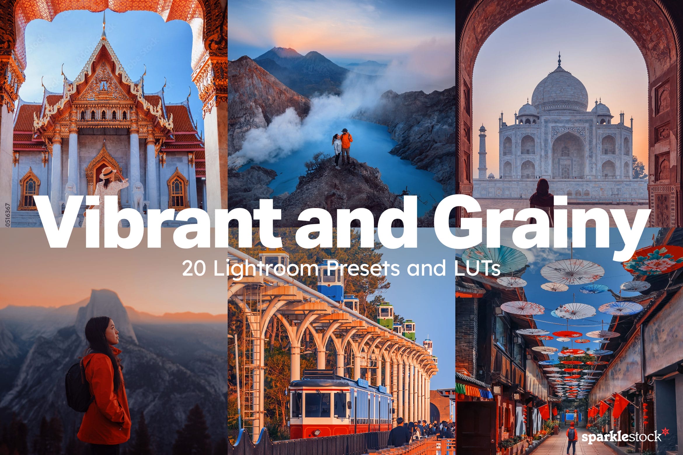Free Vibrant and Grainy Lightroom Presets and LUTs
