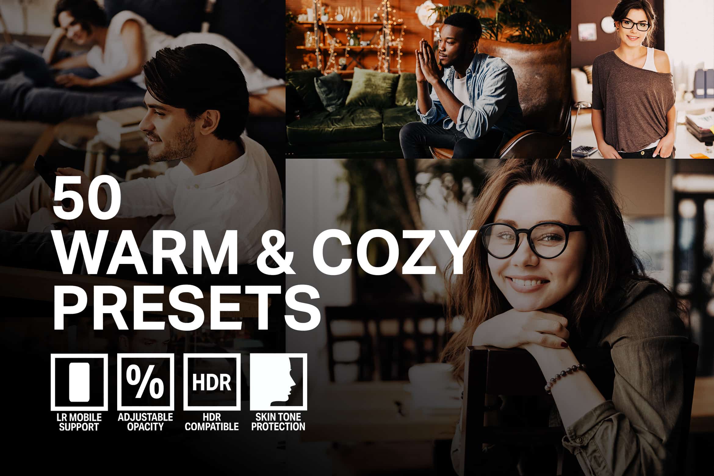 10 Warm and Cozy Lightroom Presets