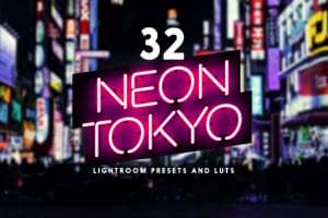 8 Free Neon Tokyo Lightroom Presets and LUTs