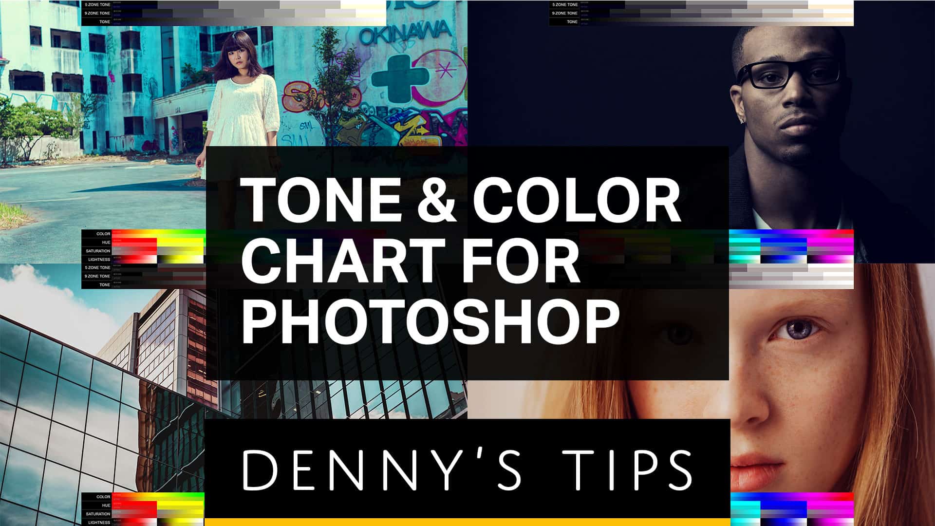Color Grade Better with These Free Charts for Photoshop & Lightroom