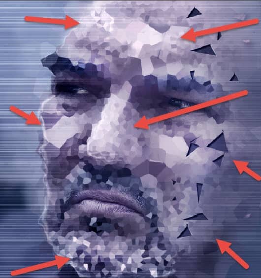 Create a Striking Photo Manipulation of a Face Distorted in Space ...