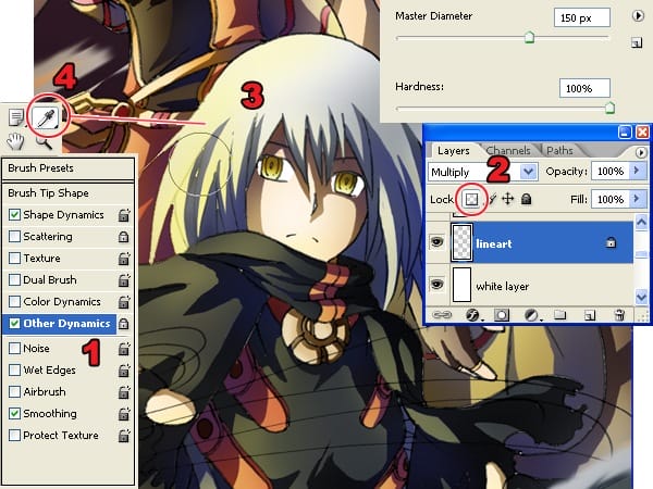7_coloring lineart 7_coloring lineart