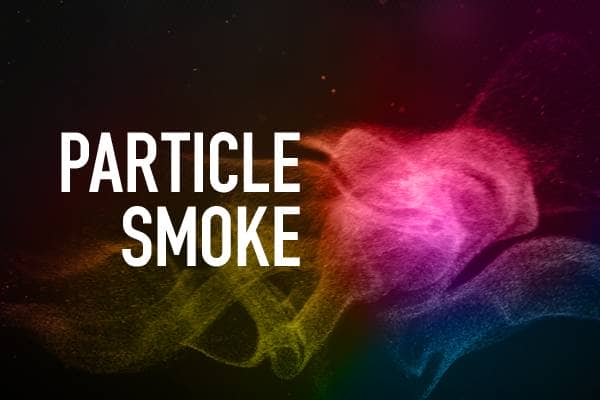 Particle Smoke Photoshop Brushes